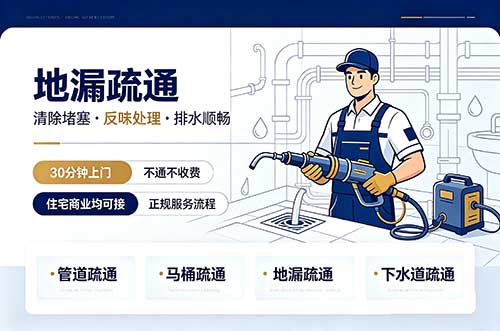 邢台地漏疏通