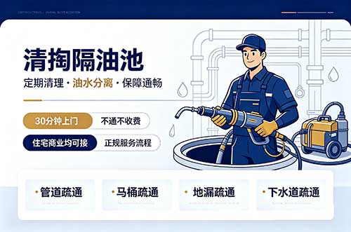 邢台清掏隔油池